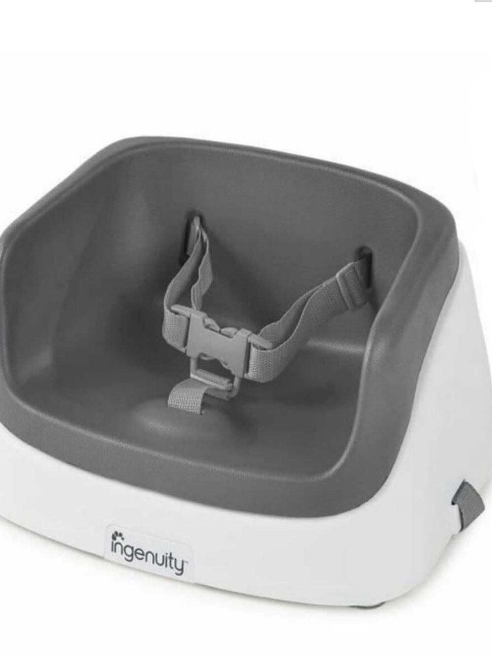 Ingenuity Gray & White Infant Support Seat with Safety Harness